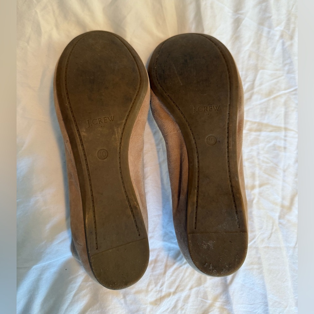 J. Crew Women's Tan Suede Flats - Picture 5 of 6